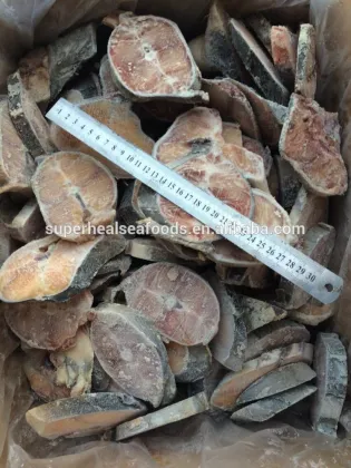 Frozen cat fish steak