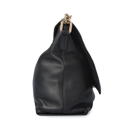 Women Leather Black Handbags Trend Messenger bags 2019