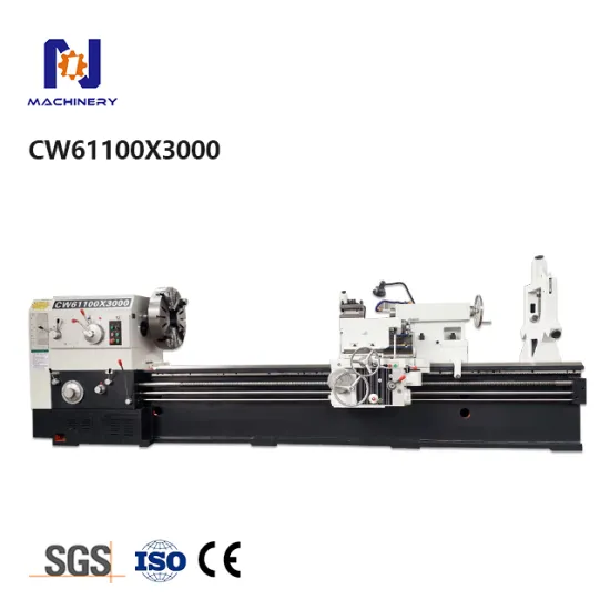 High Precision CW61100*3000 Heavy Duty Manual Lathe Machine