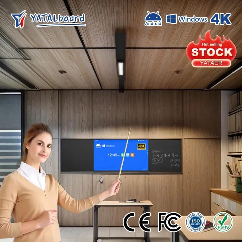 75 Inch 4K Touch Screen Interactive Whiteboard