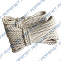 Corde en coton naturel torsadé pour crochet