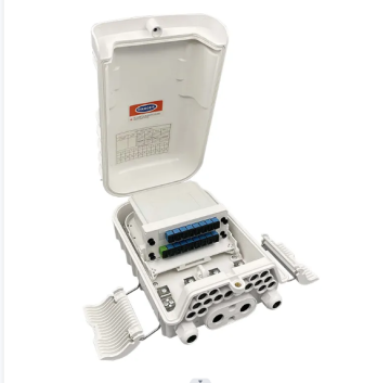 16 Core Fiber Optic Closure Box PLC FTTH FTTX FTTP Fiber Termination Box IP65 Outdoor