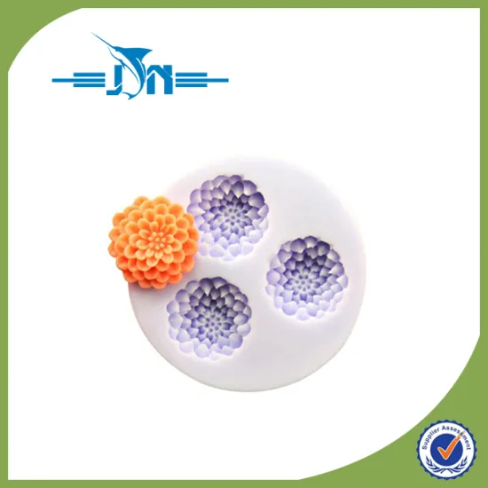 3D Daisy Flower Shape Fondant Mold Silicone Sugarcraft Cake Decorating DIY Mould