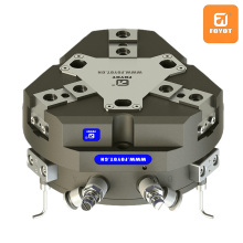 Высокоточный пневматический параллельный трехзахватный захват