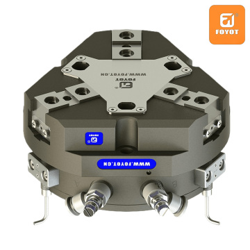 Высокоточный пневматический параллельный трехзахватный захват