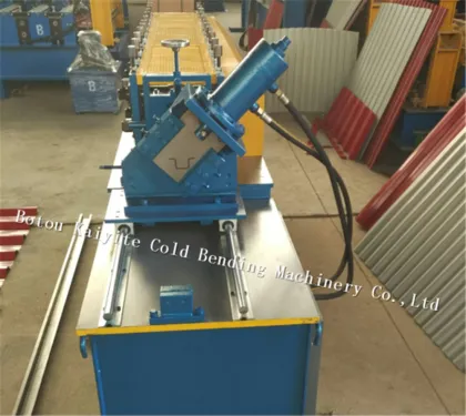 Omega Profile Light Gauge Roll Forming Machine