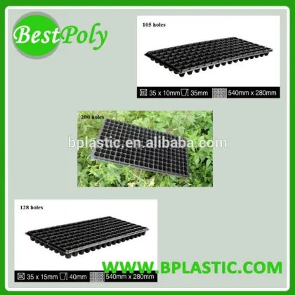 Cheap plastic seed trays plant nursery tray wholesale