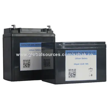 12V 9Ah lithium motorcycle battery for starting up, eco friendly and long cycle life