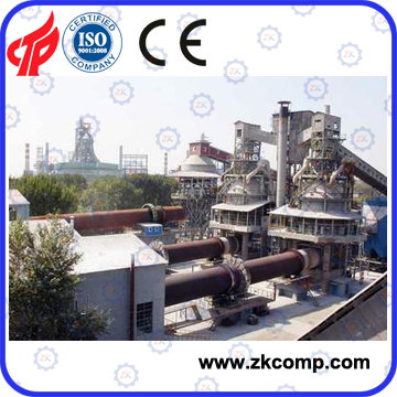 China High Efficient Small Active Lime Production Line