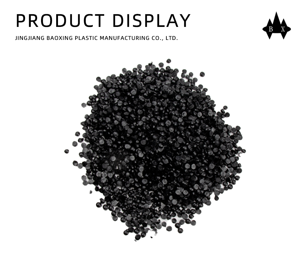Black PVC Raw Material Pellets for Wires & Cables X