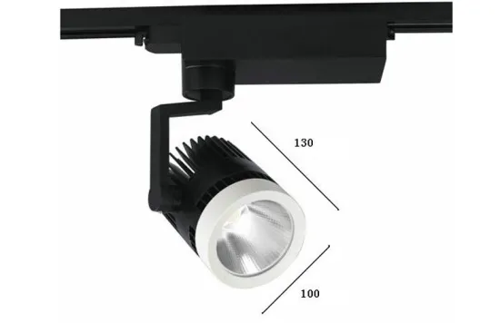40w Track Light Series Cob Led Spotlights For Commercial Lighting