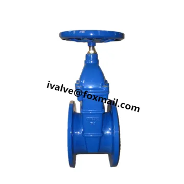 Rubber Seal Non Rising Stem Gate Valve