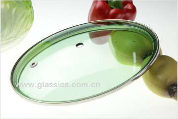 G type tempered glass lid for cookware pot glass cover