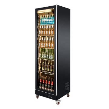 Vertical Glass-Door Freezers for Ice Cream and Display