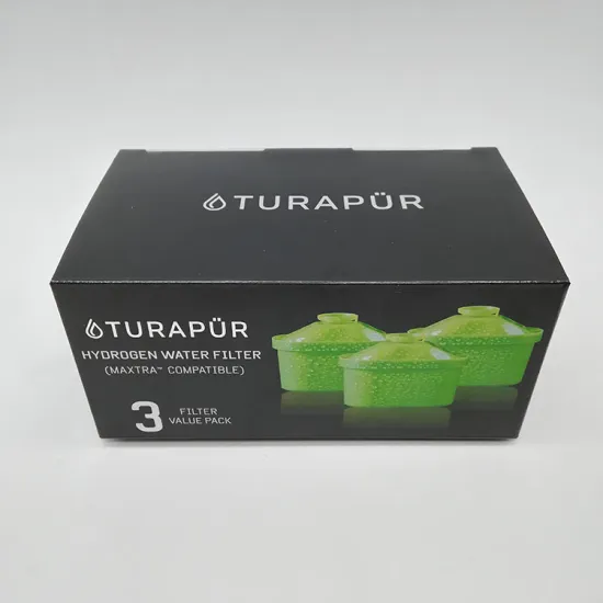 Rigid Logo Silver Stamping Corrugated Box for Filter