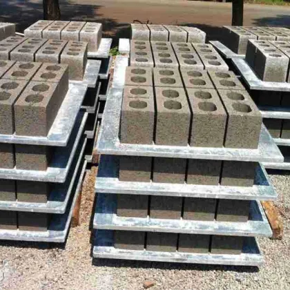 GMT Pallets for Concrete Block Making Machines: GMT and Fiber Pallets