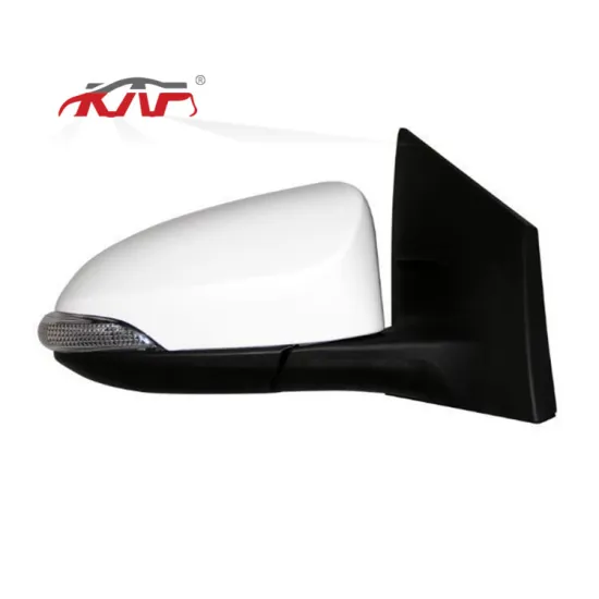 87940-0D670 87910-0D670 Toyota Vios 2014 Side Mirror Kit with Signal Light - White Flooding Car Mirror