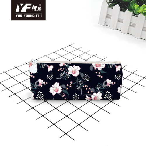 Pencil Bag New Custom vintage lable style PU pencil case Supplier