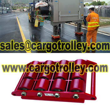 Heavy duty equipment dollies details