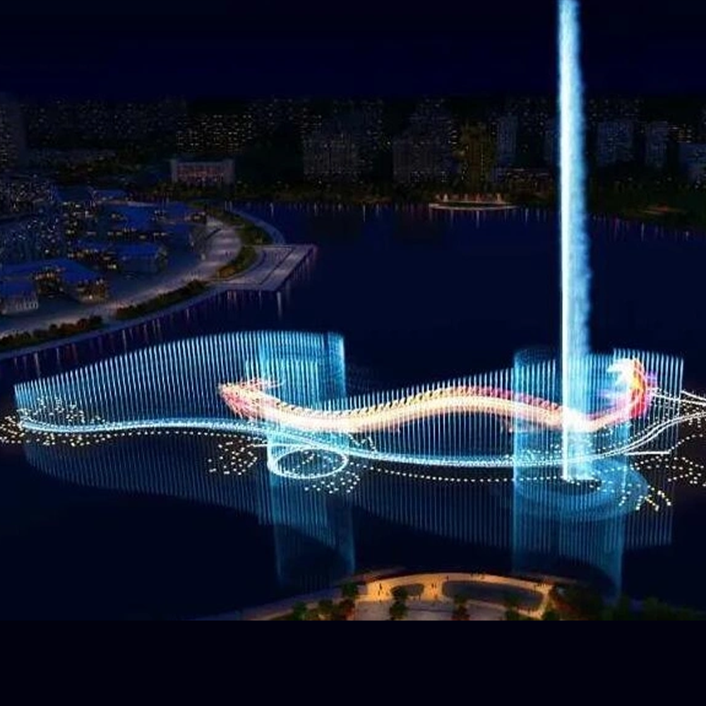 water screen fountain