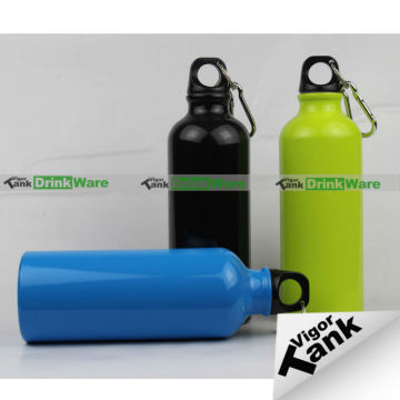 Aluminum Travel Bottle with Carabiner