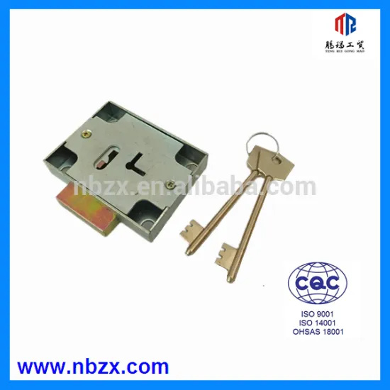 zinc office desk drawer lock