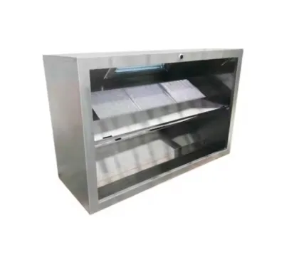 Stainless Steel Smoke Cook Vent Exhaust Hood for Commercial Kitchens