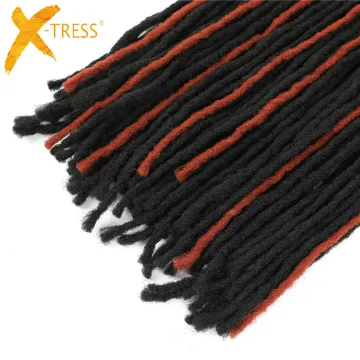 X-TRESS New Fashion Style Afro Pre Stretched Synthetic Braiding Hair Bundle For Women Heat Resistant Crochet Braid Hair Supplier
