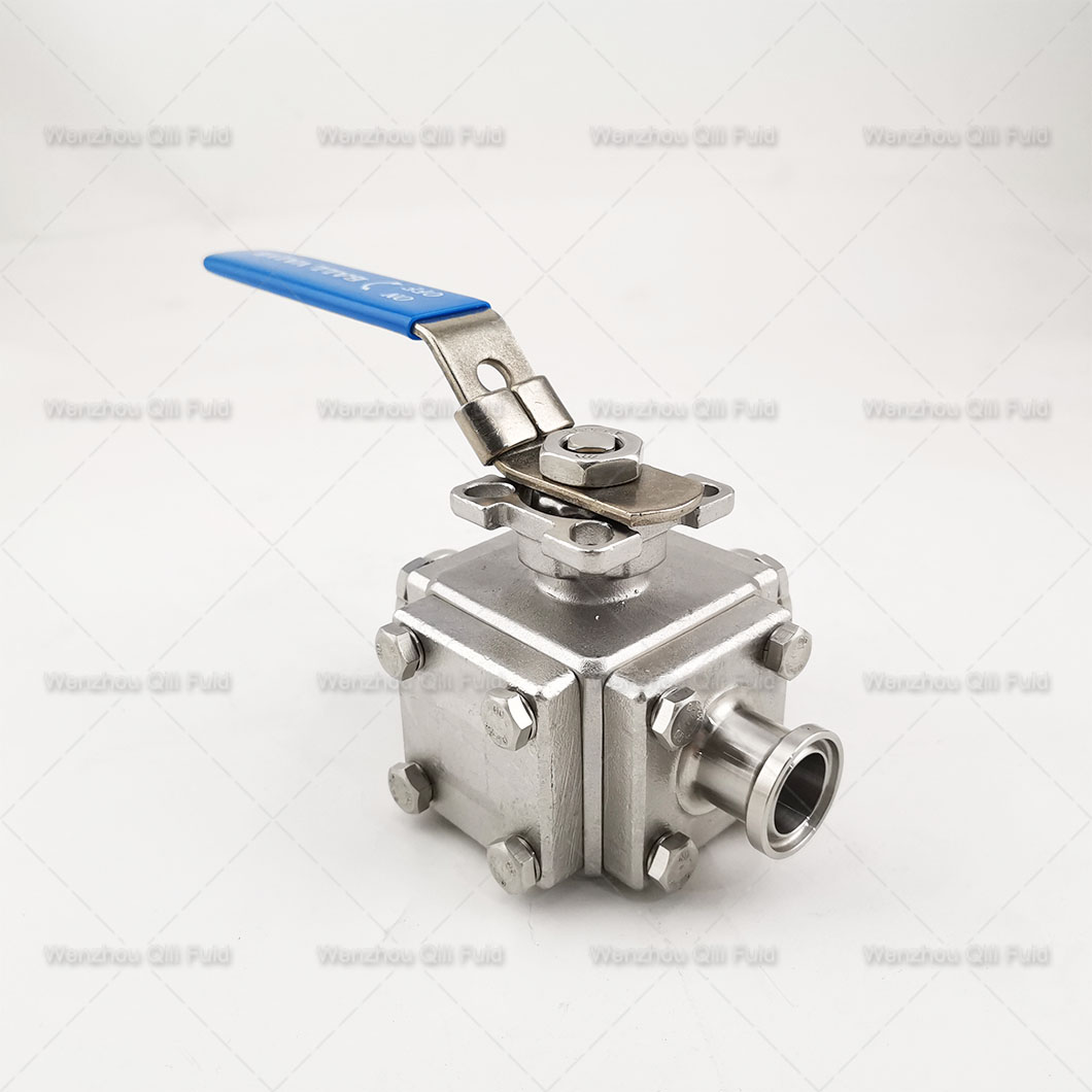 Three way ball valve (20)