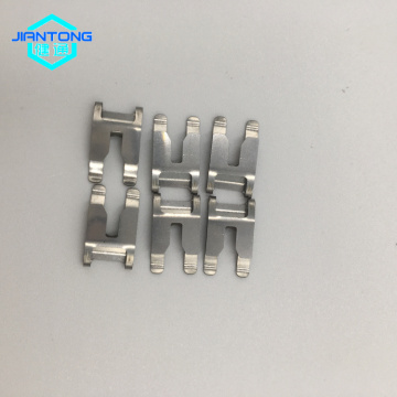 small bended stainless steel spring clips for electrics