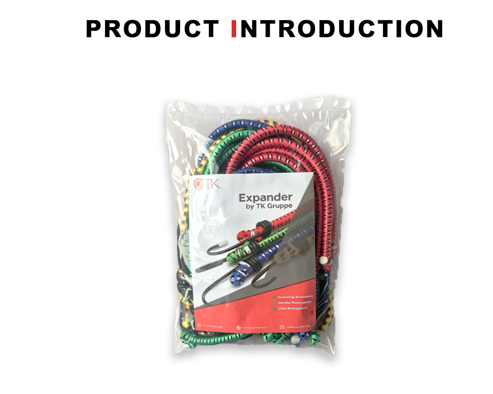 Assorted Color Elastic Tie-Down Kit x