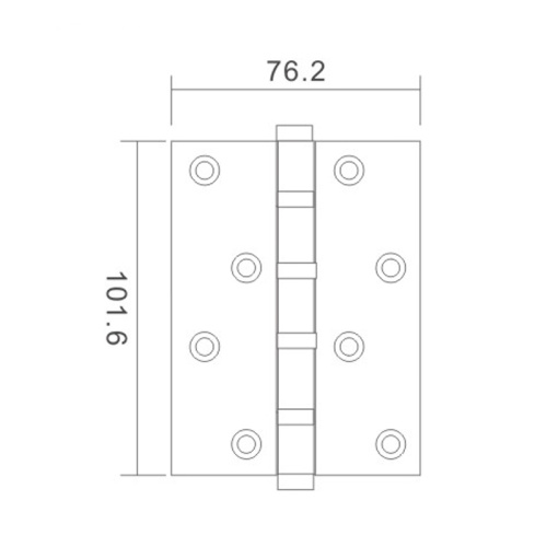 Петли из нержавеющей стали для ванной комнаты