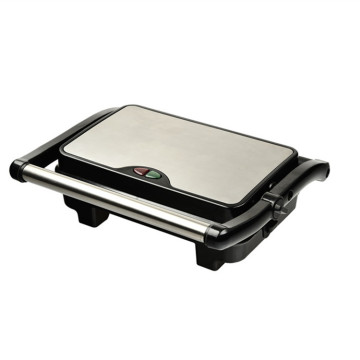 Professional Panini Maker: Sandwich Press, Breakfast Kitchen Electric Toaster, Stainless Steel Grill