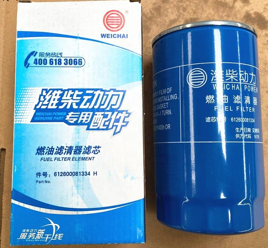 612600081334 Weichai Fuel Filter Shantui China Manufacturers
