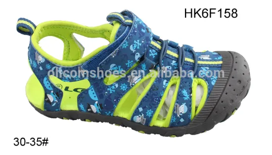 2017 New style Closed toe youth hiking sandal for boys