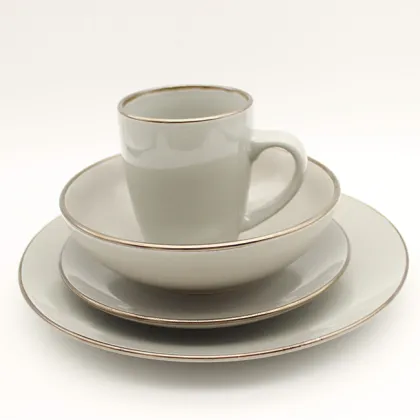 Simple style Modern Wholesale Emboss Tableware