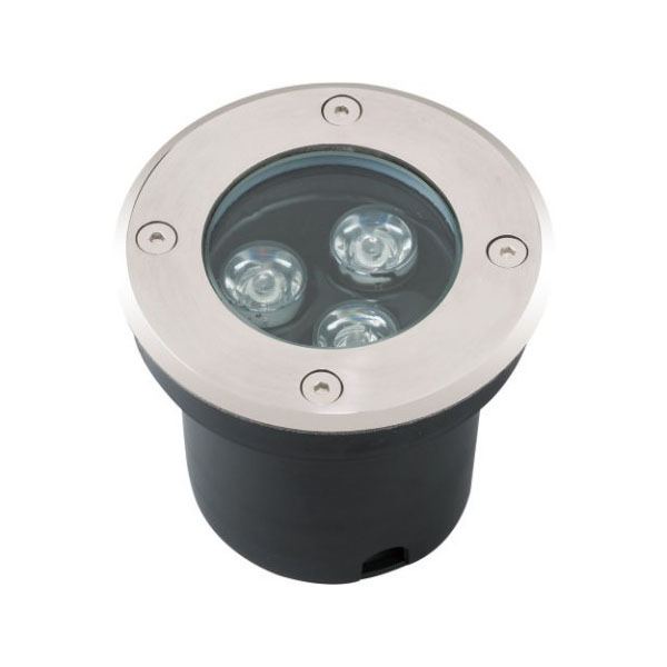 Recessed Outdoor 3W LED Inground Light