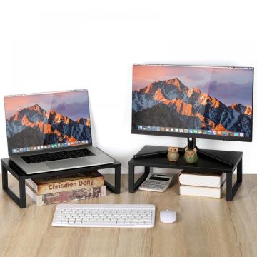 Set di supporti per laptop riser per computer desktop