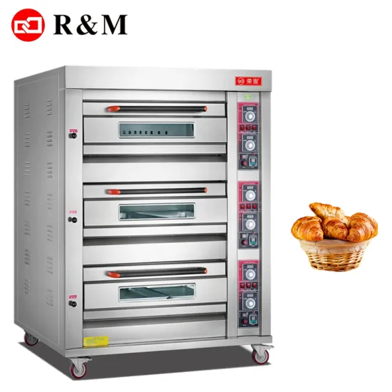 hoda commercial italian 3 deck bread ovens gas 3 deck baking oven philippines dubai india export