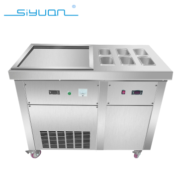 Hot Sale Ice Fryer Pot for Frozen Yogurt with Fruit at Cheap Price