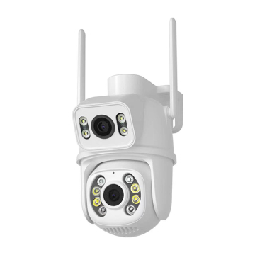 ICSEE 4K 8MP PTZ WiFi Camera: Dual Lens AI Human Detection & Auto Tracking Outdoor Surveillance
