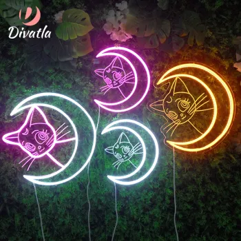 Dimmable Acrylic Board IP44 LED Neon Sign for Customized Color Bedroom Wall Decor