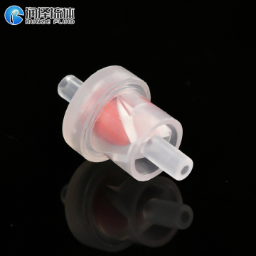 1/16 inch ID Tubing Low Pressure High-Flow Check Valve Barbed, 0.029 psi CP