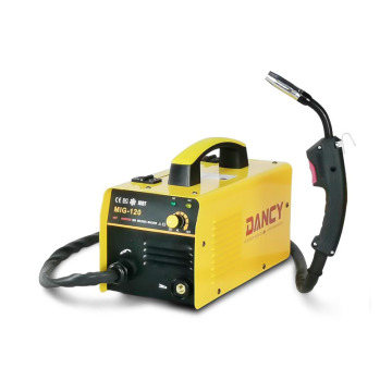 Soldador MIG120 Gasless DC inverter IGBT with flux cored wire welding machine good for carbon steel welding