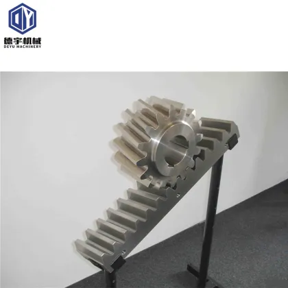 Linear Motion Conversion with Gear Rack and Pinion