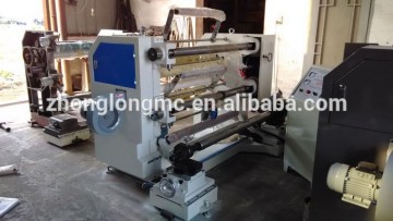 plastic film slitting and rewinding machine
