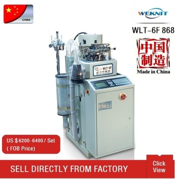 WLT-6F868 High quality socks knitting machine