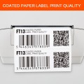 Thermal Transfer Black Barcode Wax Ribbon สำหรับเครื่องพิมพ์