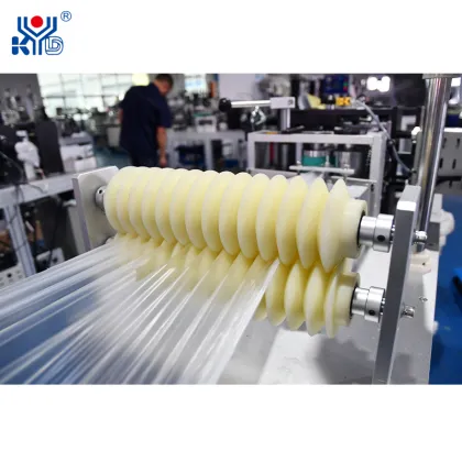 High Speed Fluffy Cap Making Machine PE Disposable Shower Cap Making Machine