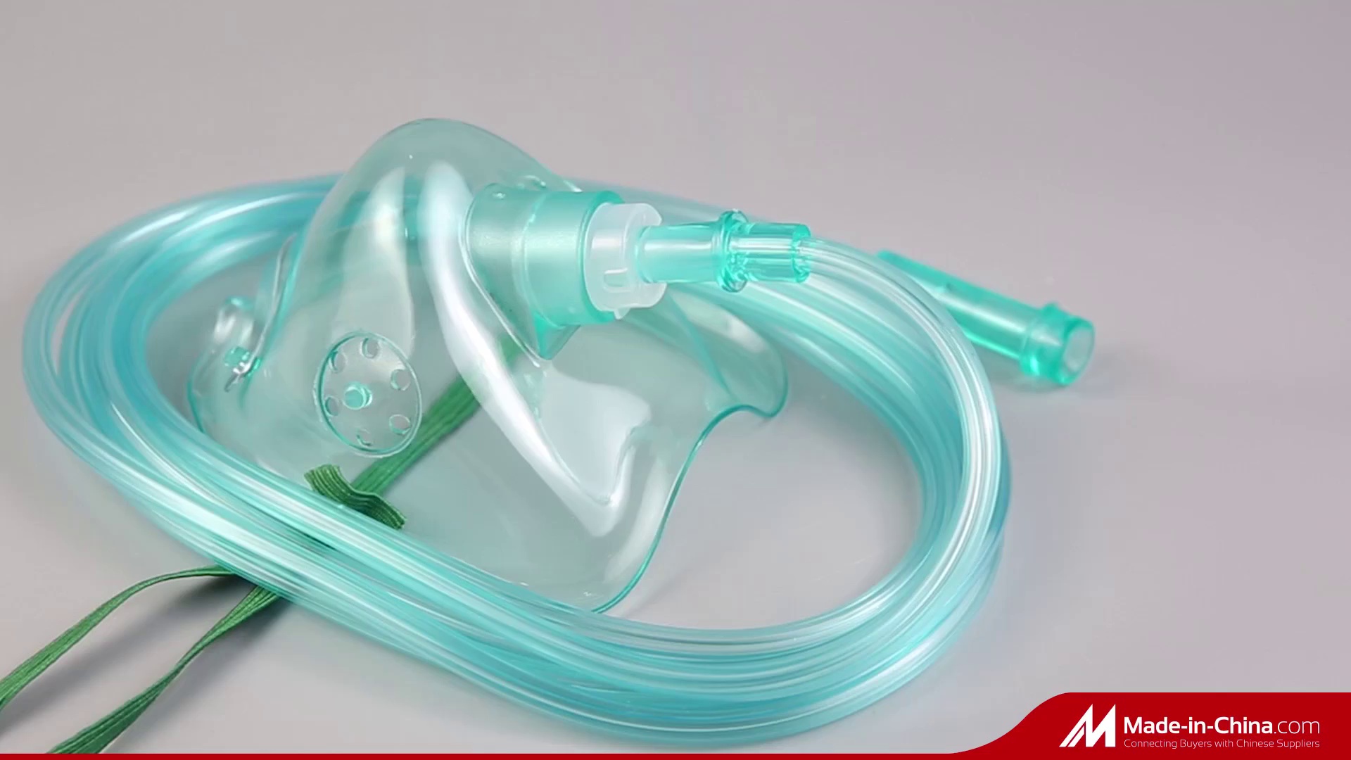 Green Oxygen Face Mask